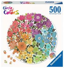 Dėlionė Ravensburger Flowers 17167, 52 cm x 52 cm, 500 vnt., įvairių spalvų