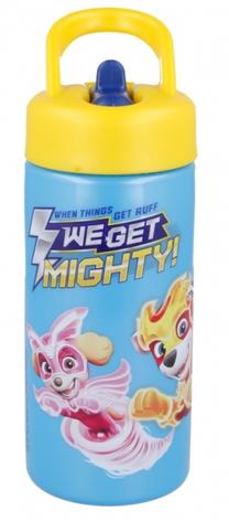 Ūdens pudele Stor Paw Patrol 17331ST, zila krās./dzeltena krās., plastmasa, 0.410 l