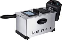 Фритюрница Beper BC.353, серебристый цв./черный цв., 2000 Вт, 3.5 л