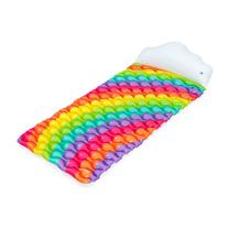 Pripučiamas čiužinys Bestway Rainbow Dreams, įvairių spalvų, 216 cm x 80 cm