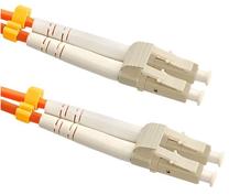 Laidas Qoltec LC/UPC, LC/UPC, 1 m, oranžinė sp.