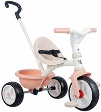 Triratukas Smoby Be Move 2in1, rožinė sp.