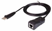 Vads Aten USB male, RJ-45