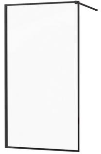 Dušo sienelė Mexen Kioto 800-060-101-70-70, 60 cm x 200 cm, juoda sp./grūdintas