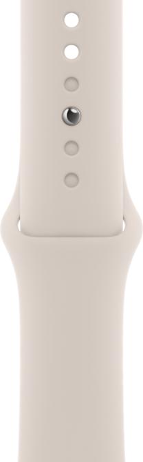 Dirželis Apple Watch, 45mm Starlight Sport Band - S/M, kreminė sp.