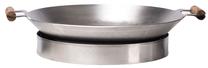 Keptuvė GrillSymbol Wok-Solution, nerūdijantysis plienas, 45 cm, sidabro sp.