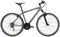 Dviratis hibridinis Kross Evado 3.0, 28 ", M rėmas, juoda sp./pilka sp.