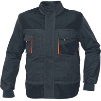 Darbinis švarkas vyrams Australian Line Emerton Flannel, juoda sp., 52 dydis