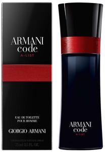Tualetinis vanduo Giorgio Armani Code A-List, 75 ml