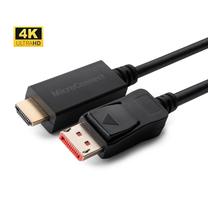 Кабель MicroConnect MC-DP-HDMI-1004K DisplayPort 1.4, HDMI, 1 м, черный цв.