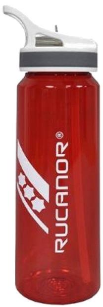 Sporta pudeles un šeikeri Rucanor, sarkana krās., polipropilēns (pp), 0.8 l