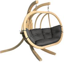 Pakabinamas krėslas Czillo Swing Pod XL, antracito sp.
