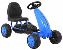 Детский спортивный картинг RoGer GoKart, синий цв.