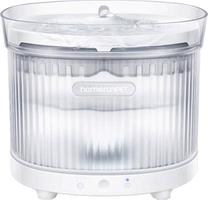 Tvertne - strūklaka Homerunpet BF10, 2 l, 18.9 cm x 18.7 cm x 16.2 cm, caurspīdīga krās./balta krās.