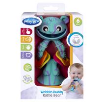 Barškutis Playgro Wobble Buddy Bear, žalia sp.
