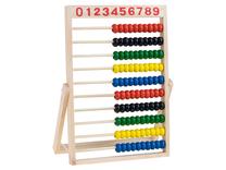Attīstoša rotaļlieta Colored Woden Counter, 30.5 cm, daudzkrāsaina