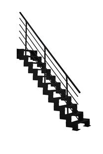 Laiptai Minka Modulario Mini 45102, 80 cm x 300 cm