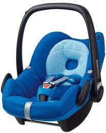Nešiojama autokėdutė su lopšiu Maxi-Cosi Pebble, mėlyna sp., 0 - 13 kg