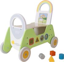 Детский толкатель - ходунки Classic World Rider Walker 2in1, многоцветный, 5 шт.
