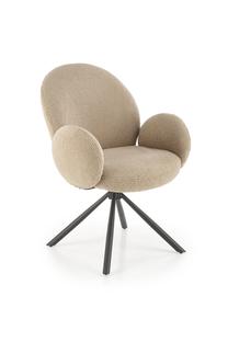 Ēdamistabas krēsls Domoletti Cozy K498, bēša krās., 63 cm x 64 cm x 90 cm