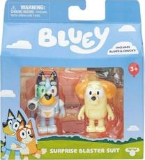 Figūrėlių rinkinys Moose Toys Bluey Surprise Blaster Suit 76528, 2 vnt., įvairių spalvų