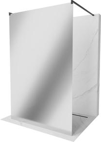 Dušo sienelė Mexen Kioto Walk-In, 120 cm x 200 cm, juoda sp./grūdintas