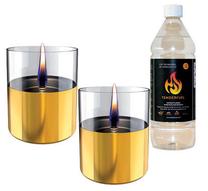 Svece TenderFlame, 7 h, 2 gab., zelta krās.