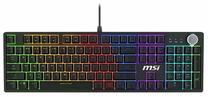 Vadu spēļu tastatūra MSI Forge GK320 S11-04CE203-HH9, Angļu (US), melna krās.