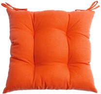 Kėdžių pagalvėlė Home4you, oranžinė, 40 cm x 40 cm