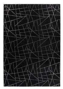 Ковер Me Gusta Bijou 125, серебристый цв./черный цв., 170 см x 120 см