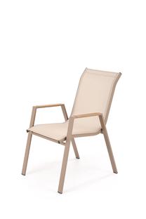 Lauko kėdė Hover, smėlio sp., 73 cm x 55 cm x 90 cm