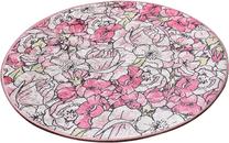 Vonios grindų kilimėlis Foutastic Rosa 359CHL4275, rožinė sp., 100 cm x 100 cm, Ø 100 cm