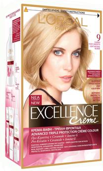 Matu krāsa L’Oréal Paris Excellence Intense, rubio krās., Rubio 9