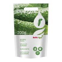 Trąšos agurkams Baltic Agro NPK 6-10-32, granuliuotos, 0.2 kg