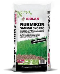 Mēslojums zāliena sūnu apkarotājs Biolan, pulveris, 10 kg
