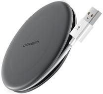 Telefono įkroviklis Ugreen 60278 universal Phone charger, USB/Qi, pilka sp., 10 W