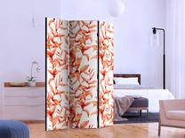 Fototapete Artgeist Coral Leaves Paravent1363, 172 cm x 135 cm