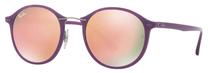 Спортивные солнцезащитные очки Ray-Ban RB4242 60342Y 49-21, 49 мм, коричневый цв./розовый цв./фиолетовый цв.
