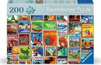 Пазл Ravensburger Travel Stamps, 23.4 см x 33.6 см, 200 шт., многоцветный