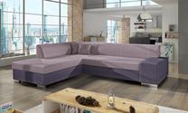 Kampinė sofa Porto Soro 61, Soro 65, rožinė sp., kairinė, 217 x 278 cm x 74 cm