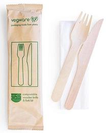 Vienkartiniai įrankiai Mixpack Vegvare, 16.5 cm, 50 vnt.