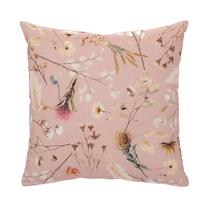 Dekoratyvinė pagalvėlė Home4you Holly Dired Flowers, rožinė, 45 cm x 45 cm