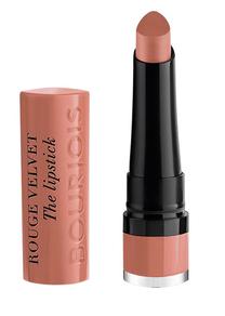 Lūpu krāsa Bourjois Paris Rouge Velvet, 2.4 g, 01 hey nude!