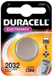 Baterijas Duracell, CR2032
