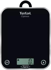 Elektroniski virtuves svari Tefal Optiss BC5005V0, melna krās.