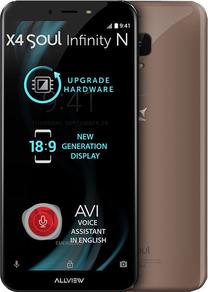 Mobilusis telefonas AllView X4 Soul Infinity N, 32 GB, aukso sp.