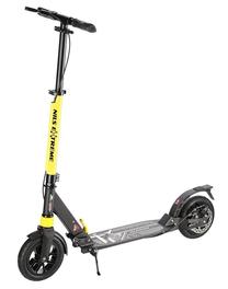 Самокат Nils Extreme HM208T, черный цв./желтый цв.