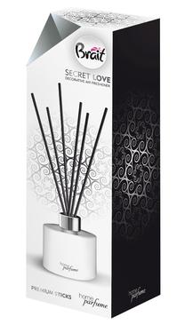 Mājas aromatizētājs, smaržu kociņi Brait Home Parfume Love, 100 ml
