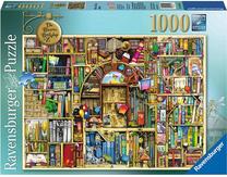 Dėlionė Ravensburger Bizarre Bookshop 93141, 70 cm x 50 cm, 1000 vnt., įvairių spalvų