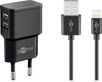 Telefono įkroviklis Goobay, USB/Apple Lightning